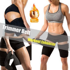 Leg Shaper Sauna Sweat Thigh Trimmers Calories off Warmer Slender Slimming Legs Fat Thermo Neoprene Compress Belt Face Lift Tool