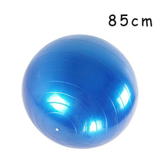 PVC Glossy Fitness Balls Yoga Ball Thickened Explosion-proof Exercise Home Gym Pilates Equipment Balance Ball 45cm/55cm/65cm/75cm/85cm