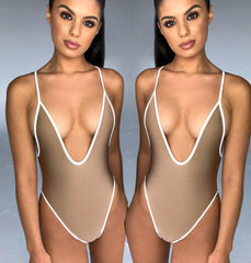 Ladies Sexy Bikini  One Piece Swimsuit