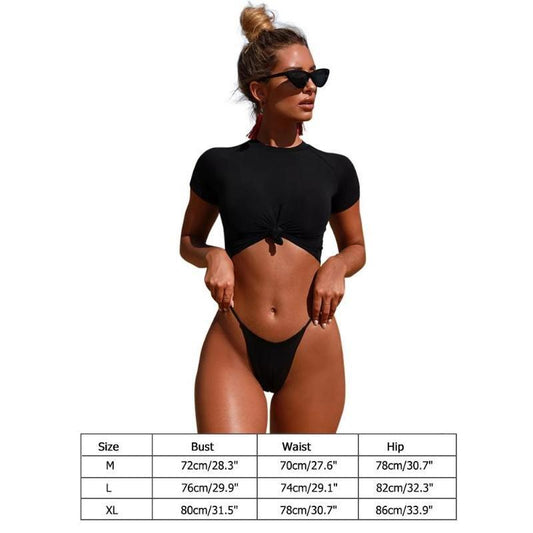 Swim Suit T-shirt Thong Bikini womens