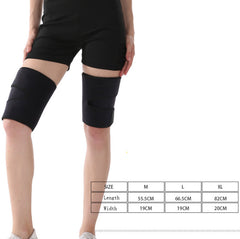 Leg Shaper Sauna Sweat Thigh Trimmers Calories off Warmer Slender Slimming Legs Fat Thermo Neoprene Compress Belt Face Lift Tool