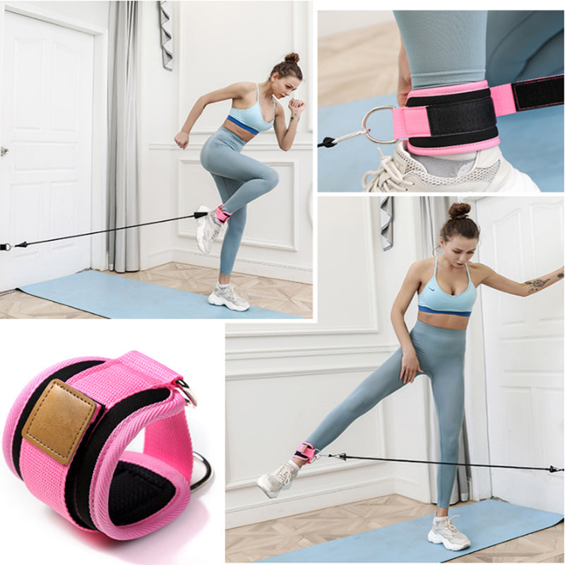 Resistance Bands with Ankle Straps