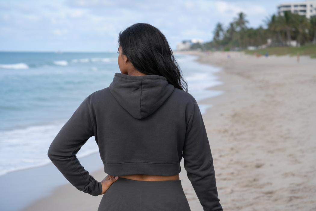 TBF- Cropped Hoodie
