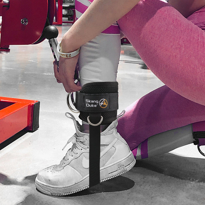 Foot pedal ankle buckle