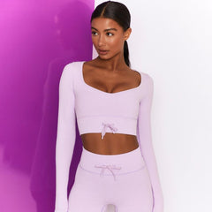 High Waist Seamless Yoga Set Women Two Piece Set Women Clothes Gym Sportswear Female Clothing Workout Push Up Legging Sport Top