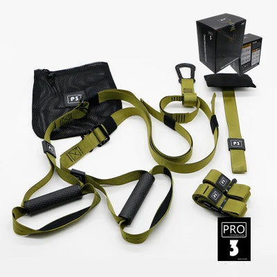 Full-body Home Gym and Suspension Trainer Resistance Bands