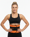 Orange Waist Trainer - Front View with Model Face